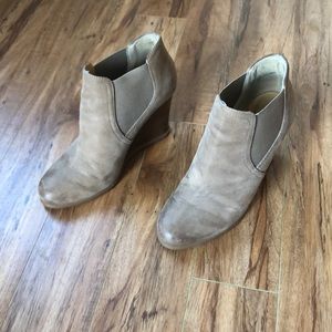 Audrey Brooke Bootie Wedges